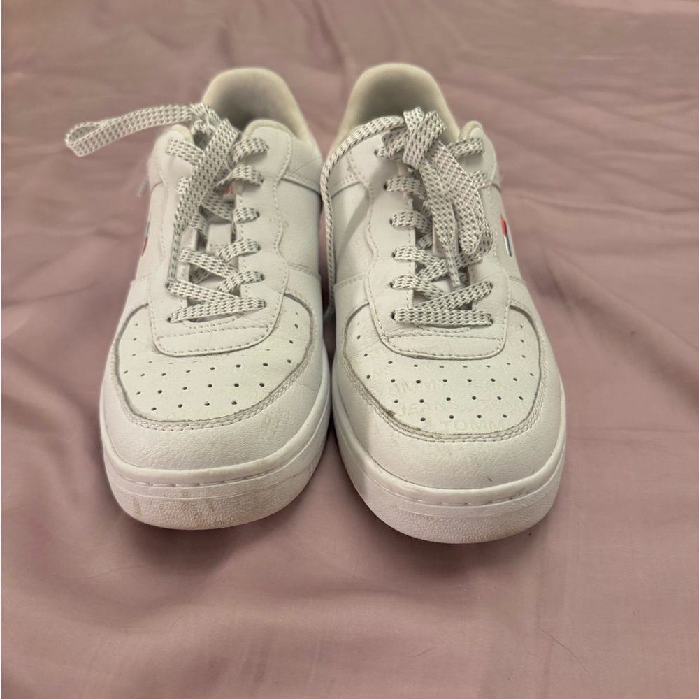 Tommy Jeans Classic Trainers Tennis Shoes - Picture 5 of 12